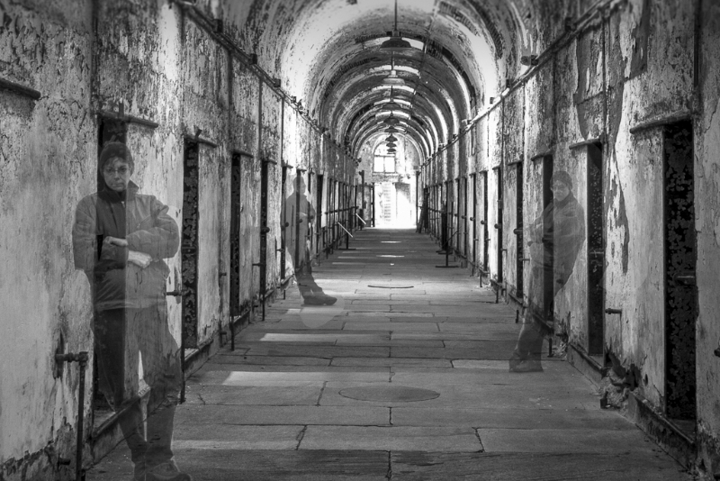 Modern ghosts in Eastern State Penitentiary