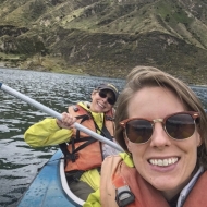 Betsy and Alex in kayak 1