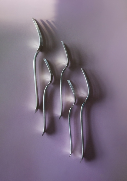 Pastel forks_
